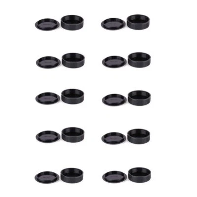 10PCS Body Front Cover + Rear Lens Caps Cover For M42 42MM Screw Mount Camera - Image 1 of 4