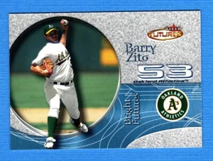2001 Fleer Futures #189 Barry Zito BF Oakland Athletics - Picture 1 of 1