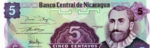 Centroamérica, Nicaragua 5 centavos 1991 - Imagen 1 de 2