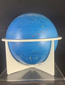 Vintage MCM Replogle Celestial Desk Globe Star Sky Constellations EUC Zodiac  - Picture 1 of 9