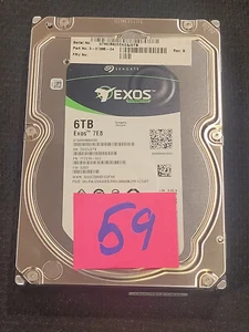Seagate Exos 7E8 6TB 12GB/s SAS 7200 3.5 ST6000NM0095 HDD Hard Drive # 59 - Picture 1 of 2