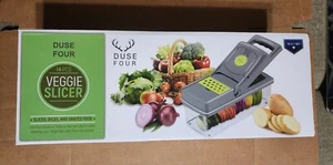 14 In 1 Fruit Vegetable Slicer Cutter Food Onion Veggie Dicer Chopper Kitchen US - Picture 1 of 6