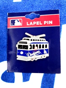 MLB Los Angeles Dodgers Logo Train Collector Pin (Custom Made) - Picture 1 of 4