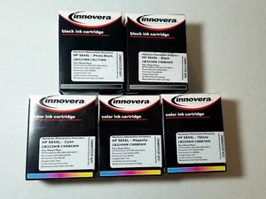 Innovera HP 564XL High Yield 2 Black 3 Color Ink Cartridges Free Shipping - Picture 1 of 6