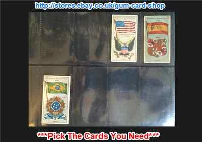 PLAYER'S - COUNTRIES ARMS & FLAGS 1905  (THICK) (F) *PICK THE CARDS YOU NEED* - Image 1 of 4