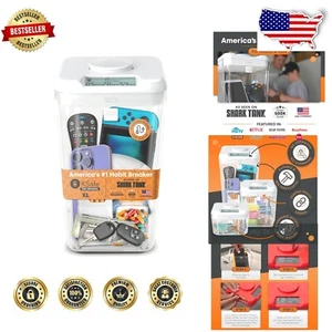 Durable White Time Locking Container with Countdown Timer - For Better Choices - Picture 1 of 9