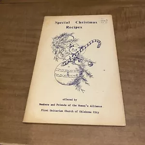 Oklahoma City Local Cookbook VTG 1970s Special Christmas Recipes Women’s Allianc - Picture 1 of 5