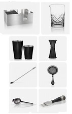 Set Lumian Luxury Bar Tools Black 2023