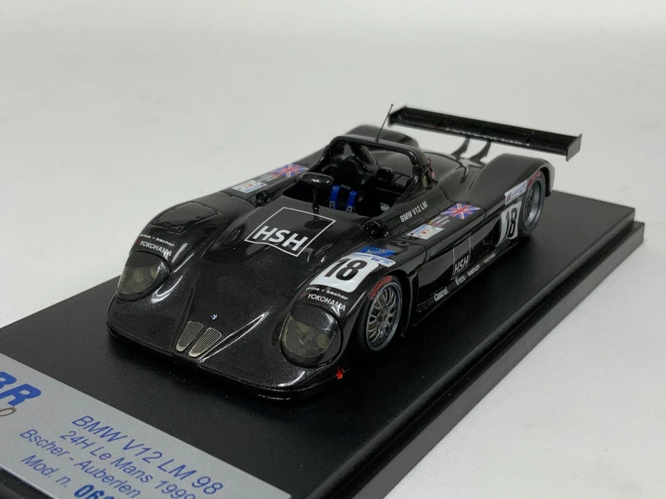 1/43 BBR BMW V12 LM98 1999 24 H de LeMans "HSH" coche #18 BG183 MG419 Foto 1 de 4