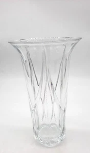Vintage Nachtmann Heavy Lead Clear Crystal Large 10.9" Crocus Vase Germany - Picture 1 of 8