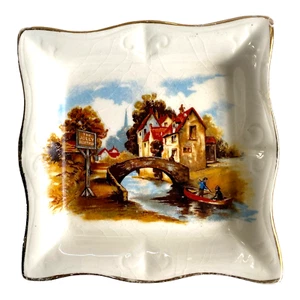 Vintage Trinket Dish. English Ware Lancaster & Sandland. The Jolly Boatman 1944+ - Bild 1 von 5
