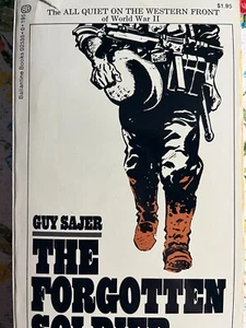 The Forgotten Soldier by Guy Saber ( paperback 1972) - Picture 1 of 4