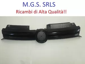 Griglia Maschera Mascherina Calandra Radiatore VOLKSWAGEN GOLF VI 6 NERA 08/12 - Foto 1 di 1