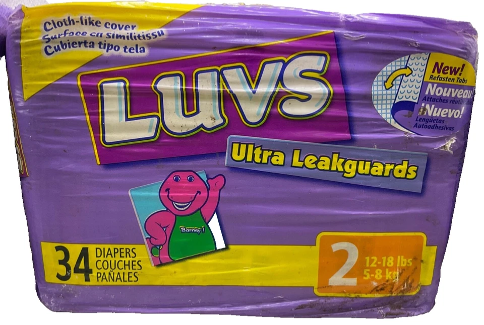 Luvs Ultra Antifugas De Colección - Pañales Talla 2 - 34 Unidades - De Colección 2001 Foto 1 de 1