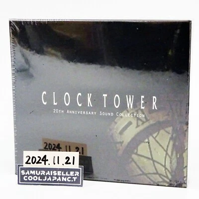CLOCK TOWER 20th Anniversary Sound Collection Soundtrack Spiel 4 CD Japan NEU - Bild 1 von 4
