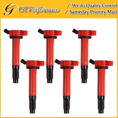 Bobina de encendido de rendimiento 6 piezas para Lexus ES350 RX350/Avalon Camry Sienna L4 V6 Foto 1 de 4
