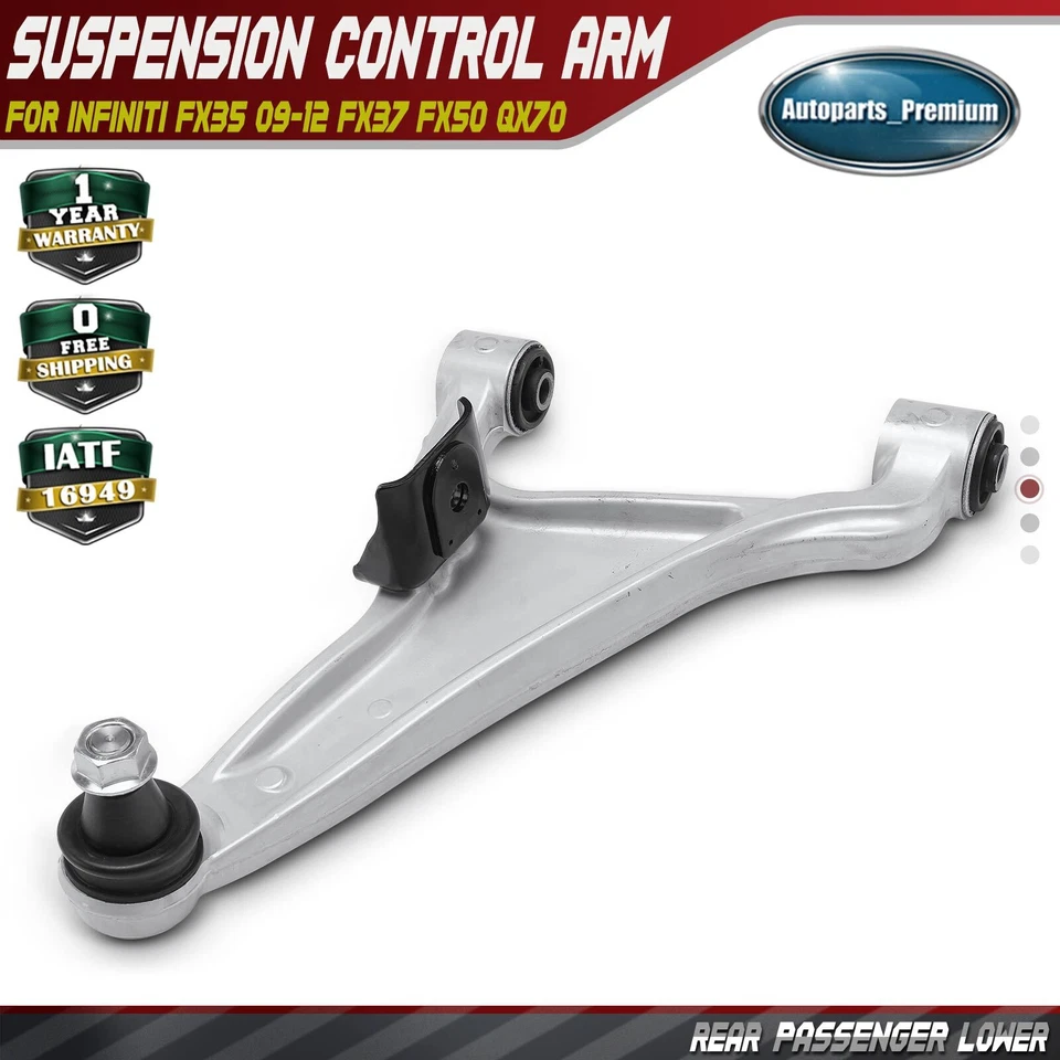 1x Brazo de control superior trasero derecho y rótula para Infiniti FX35 09-12 FX37 FX50 QX70 Foto 1 de 4