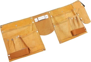 Amtech N0950 11 Pocket Leather Tool Belt - Picture 1 of 4