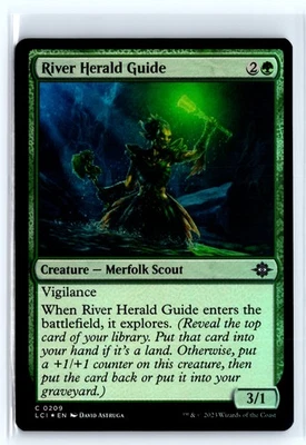 FOIL River Herald Guide Lost Caverns of Ixalan – MTG Magic the Gathering Card - Image 1 of 4
