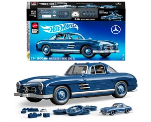Mattel Brick Shop Hot Wheels Mercedes-Benz 300 SL Building Set NEU&OVP - Bild 1 von 4