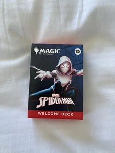 SDCC 2025 Magic The Gathering Spider-Man Mazo de Bienvenida Spider-Gwen Cubierta en Mano - Imagen 1 de 1