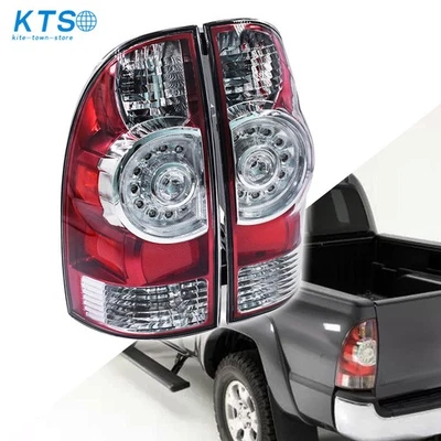 LH+RH Tail Lights LED Brake Lamp For Toyota Tacoma 2005-2015 Pickup Rear - Image 1 of 4