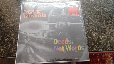 Max Roach Deeds Not Words Craft  180g Audiophile Vinyl RSD 2024 Mono brown - Image 1 of 4