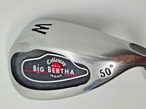 Callaway Big Bertha Pitching Wedge 50° Herren RH Stahl Uniflex 2004 neuer Griff 37" - Bild 1 von 13