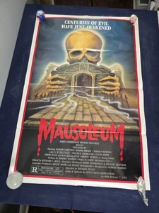 "Mausoleum" 1983 RARE One-Sheet Original 27x41 Horror Movie Poster Zombie VGUC - Picture 1 of 9