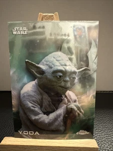 2025 Topps Chrome Star Wars #197 Yoda - Bild 1 von 2