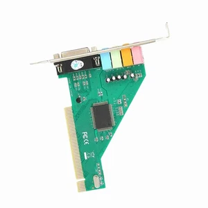 PCI Sound Card Channel 4.1 For Computer Desktop Internal Audio Karte Stereo - Picture 1 of 24