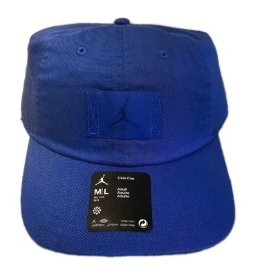 Nike Jordan Club Gorra Azul Real Gorra Ajustable Adulto Foto 1 de 4