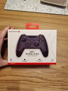 Gioteck WX4 Wireless Controller Gaming black Nintendo Switch PC  - Picture 1 of 6