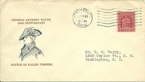 FDC 680 - 2¢ Gen. Anthony Wayne - 9/14/1929 - Perrysburg, OH - Mauck - Picture 1 of 1