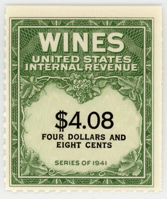 US Rev Scott #RE201 | Mint NH | F/VF Fine/Very Fine - Image 1 of 2