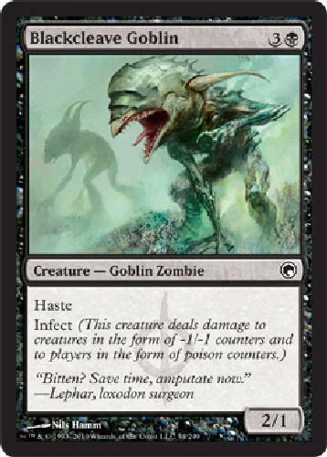 BLACKCLEAVE GOBLIN X4 4 4X Scars of Mirrodin MTG Magic Cards DJMagic - Image 1 of 1