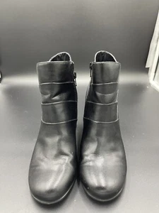 Aerosoles A2 Best Role Stiefelette einzigartiges Komfortsystem Größe 8,5 M schwarz - Bild 1 von 4