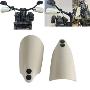 Motorcycle HandleBar Handguards Kit For Dyna Low Rider FXDL Street Bob FXDWG FLD - Imagen 1 de 12