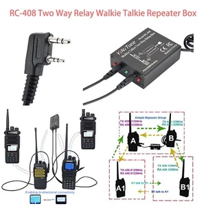 Yinitone RC-408 Two-Way Radio Relay Box for Baofeng UV-5R Kenwood TYT - Zdjęcie 1 z 10