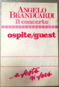 ANGELO BRANDUARDI 1981 MÜNCHEN + orig. Konzert Ticket - Eintrittskarte - Bild 1 von 1