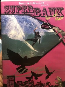 SuperBank: The Surf Movie DVD VIDEO surfing Slater Taj Irons Hobgoods RARE OOP - Picture 1 of 4