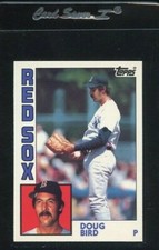 1984 TOPPS TIFFANY #82 DOUG BIRD BOSTON RED SOX 