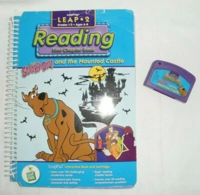 Scooby-Do Leapfrog Leap 2 Reading And The Haunted Castle Book & Cartridge 2001 - Image 1 of 4