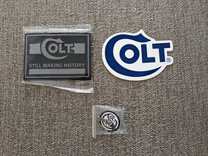 Colt Firearms 2023 GAOS Still Making History Morale Patch Sticker Pin