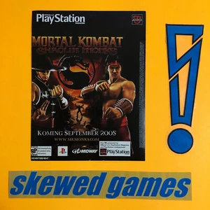 PlayStation Magazine Demo Disc Issue 96 - Mortal Kombat - New Sealed - Sony PS2 - Picture 1 of 2