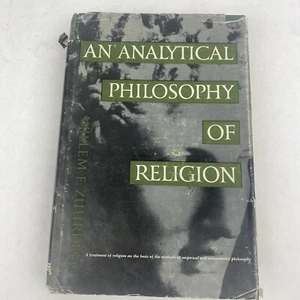An Analytical Philosophy of Religion HBDJ 1958 Willem F. Zuurdeeg  - Picture 1 of 18