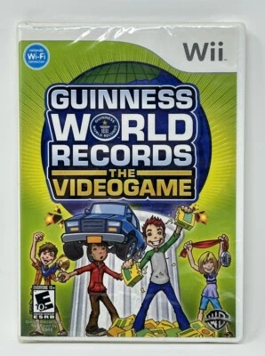 NEW Guinness World Records The Videogame For Wii And Wii U Sealed - Image 1 of 4