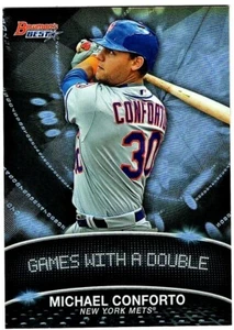 MICHAEL CONFORTO - 2016 BOWMAN'S BEST STAT LINE REFRACTOR RC - Picture 1 of 2