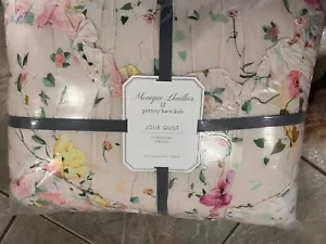 Pottery Barn Kids Monique Lhuillier Jolie Quilt floral 1 standard sham New - Picture 1 of 1