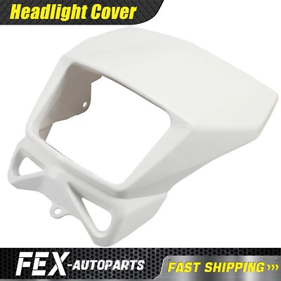 Head Cover Mask White 51811-29F50-30H For SUZUKI DR-Z DRZ 400S SM DR 200 650 - Изображение 1 из 4